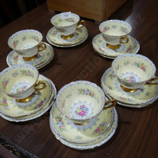 6 Shelley crochet trios