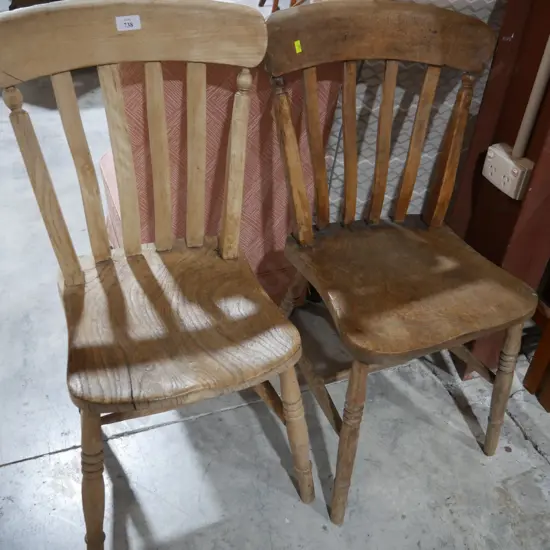2 dining chairs