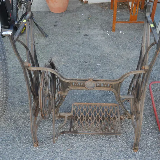 Singer sewing machine base