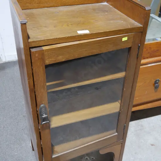 Small timber cupboard