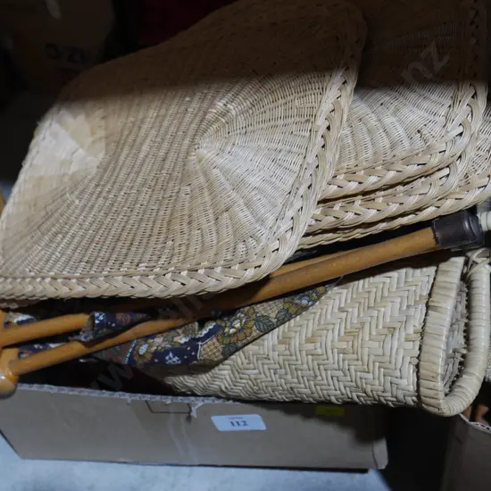 Sewing items, baskets