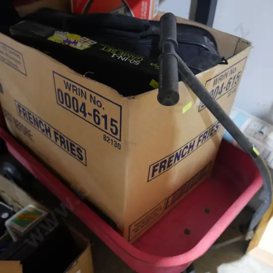 Trolley, box sundries