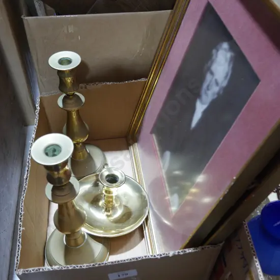 Brass candle stick holders old photos