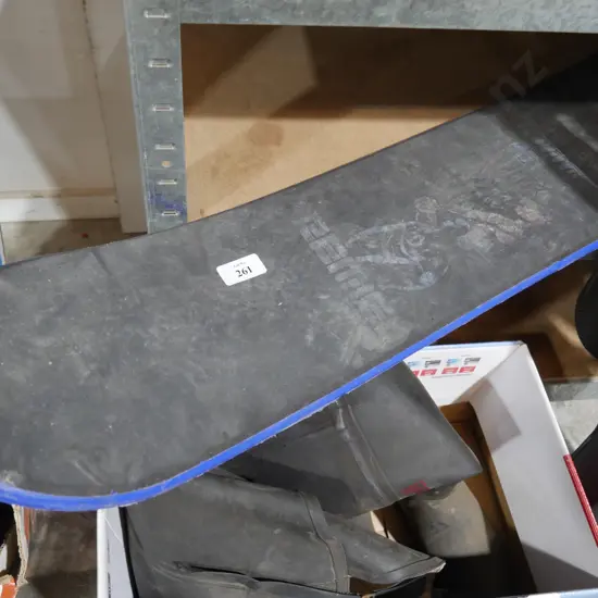 Practice skate board