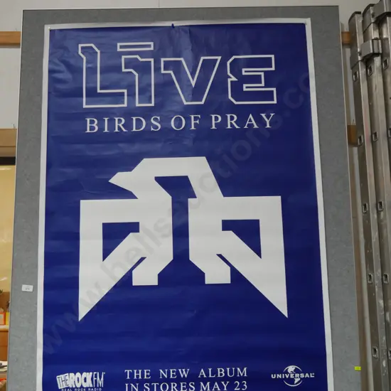 Music poster, birds of pray