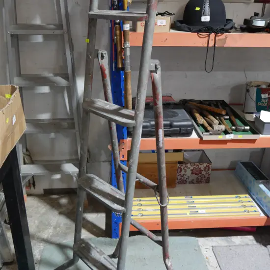 Steel ladder
