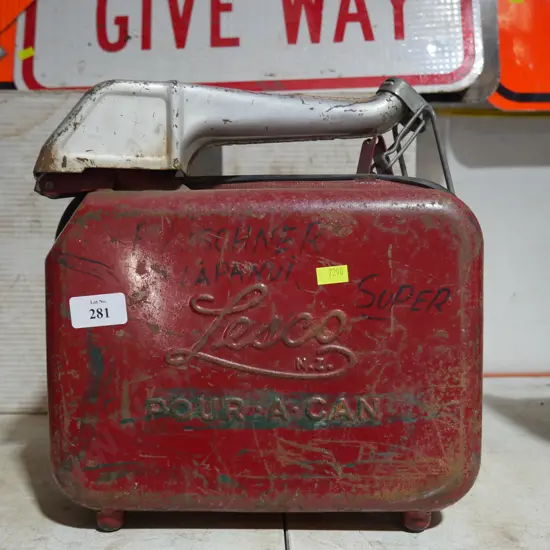 Lesco petrol can