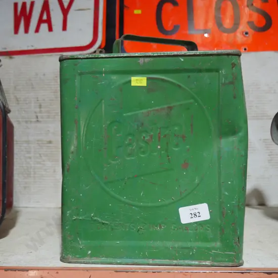 Castrol petrol tin