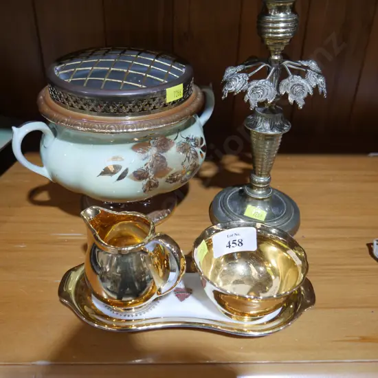 Vase, candle holder, china