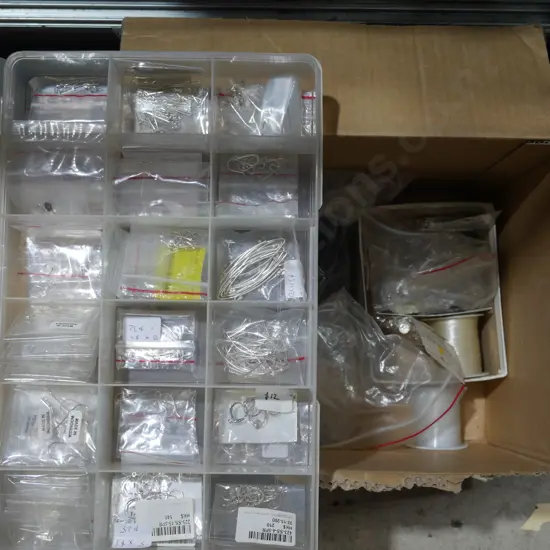 Silver jewellery parts