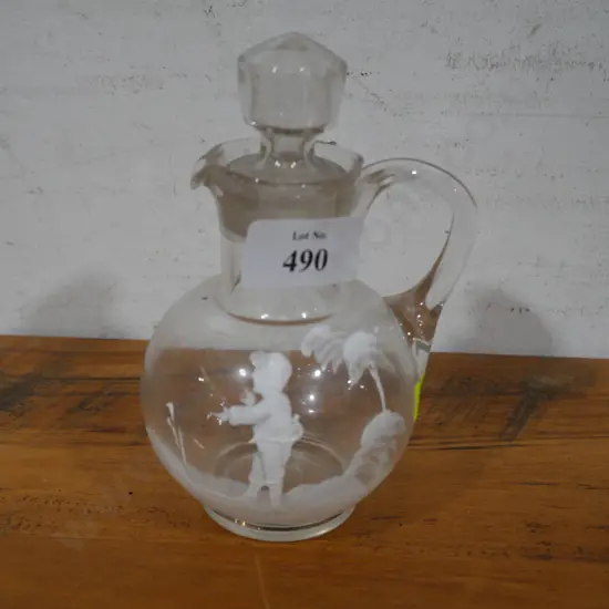 Mary Gregory decanter