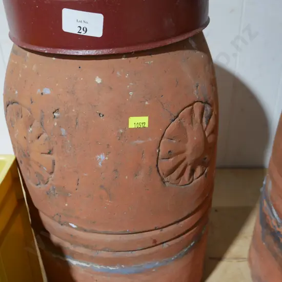 Terracotta chimney pot