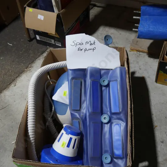 Spa mat air pump