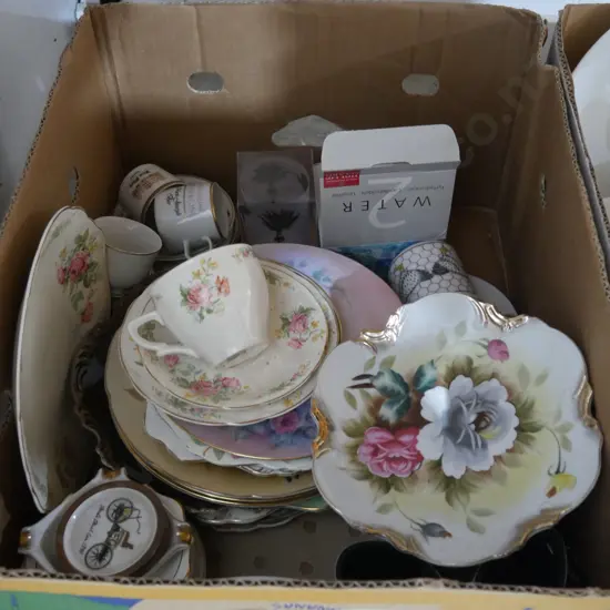 Box of china