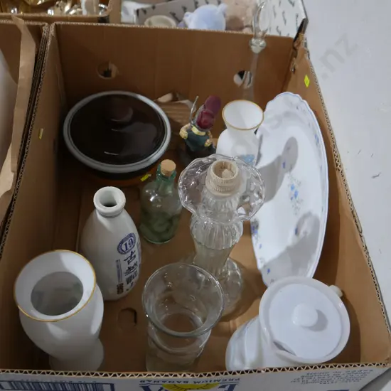 Glassware, china etc