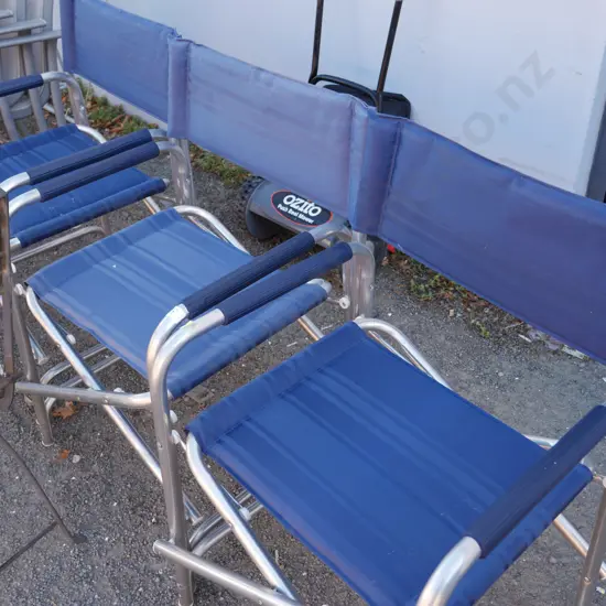 3 Directors chairs