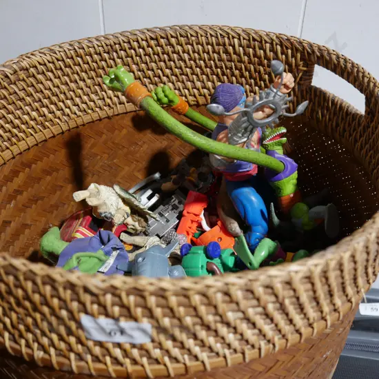 Basket of toys