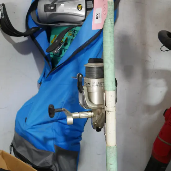 Fishing rod and reel