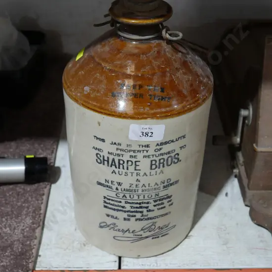 Sharpe bros bottle