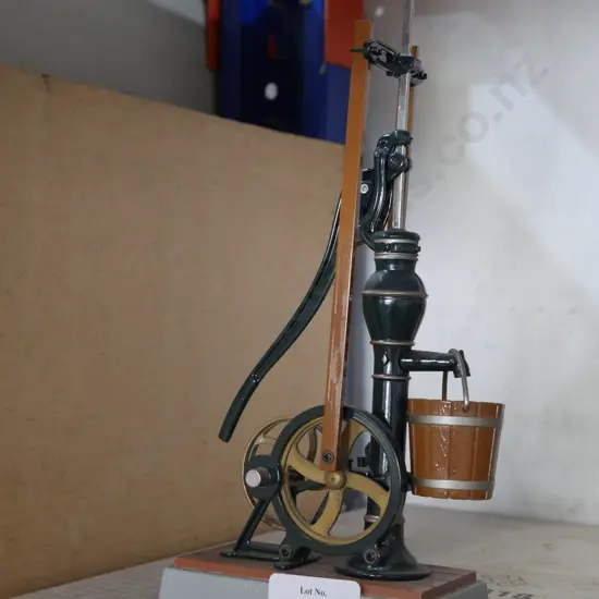 Cow tail pump ornament