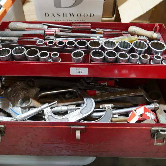 Toolbox and tools