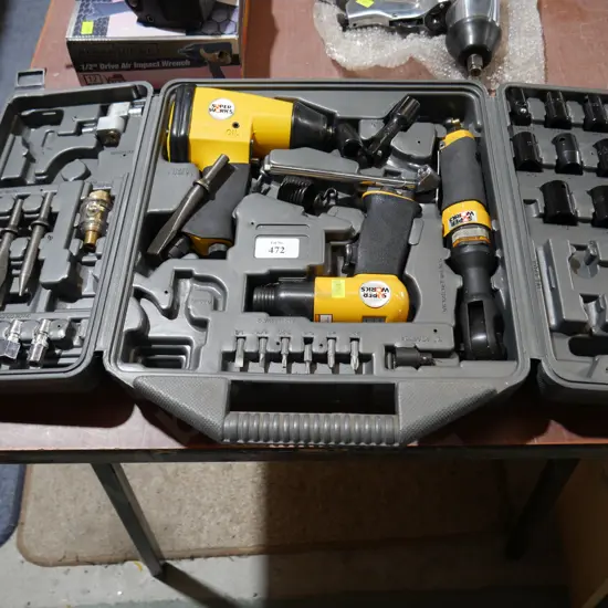 Air power tools set