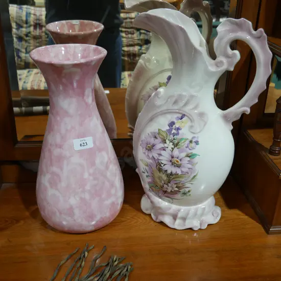 Jug and vase