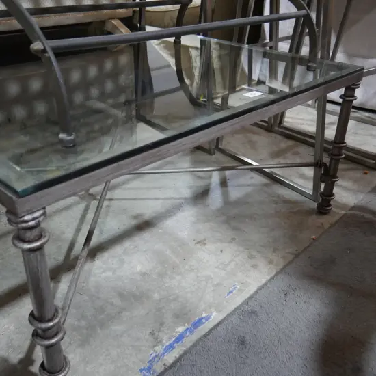 Glass Top coffee table