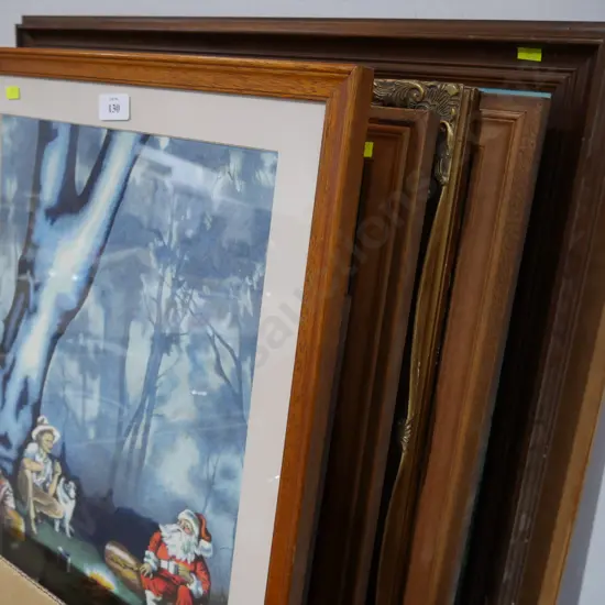 Framed puzzles, prints