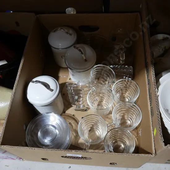 Glassware containers