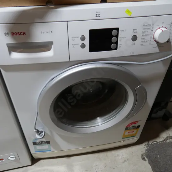 Bosch washing machine front loader