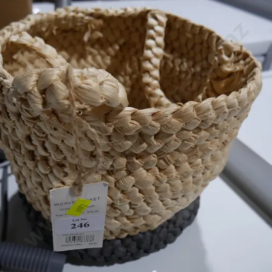 Weave basket