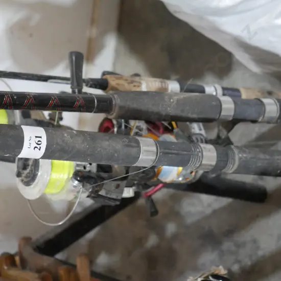 Fishing rods and reels