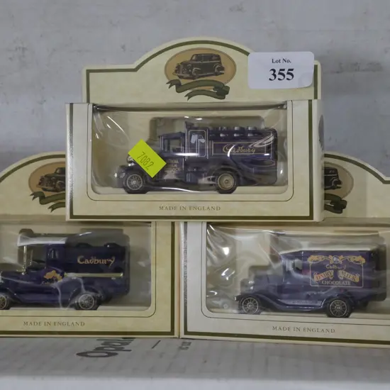 Cadbury trucks