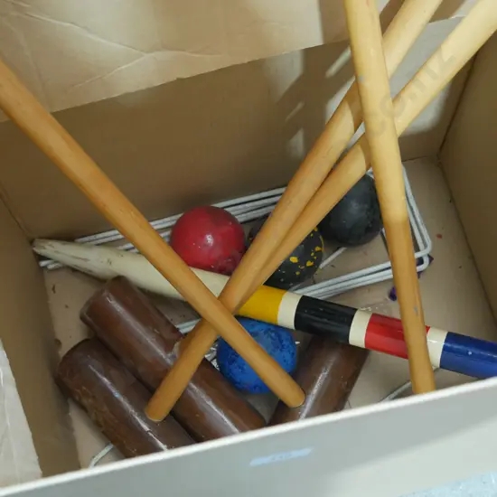 Croquet set
