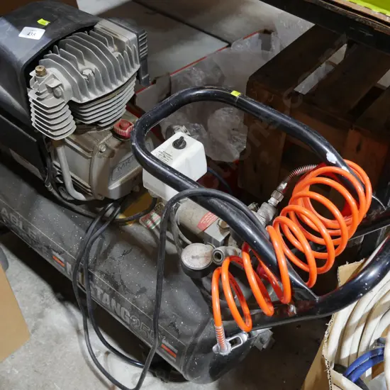 Air compressor and hoses