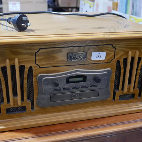 Turntable radio