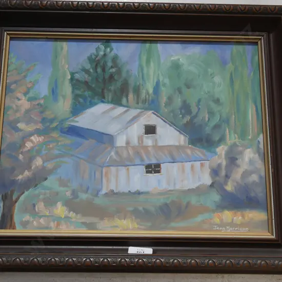 Oil painting ,'jean morrison