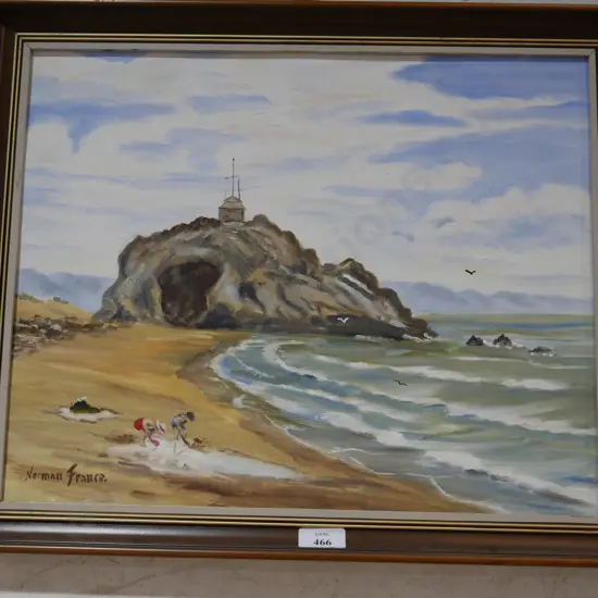 Oil painting,'Norman France'