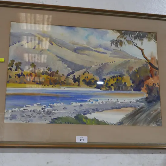 Watercolour 'J Simmons'