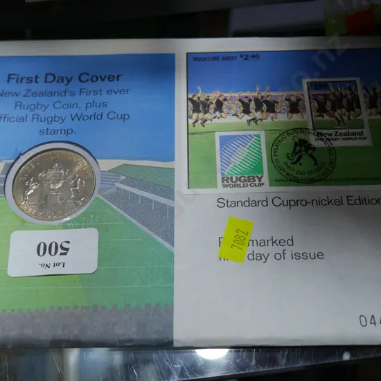 Rugby World cup coin