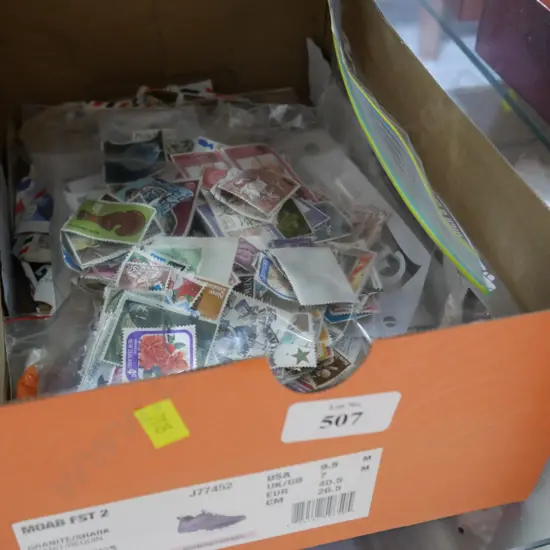 Box of stamps