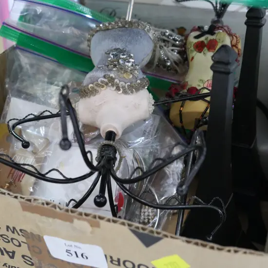 Costume jewelry and stands