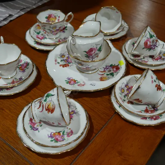 R Albert teaset. Lady Angela
