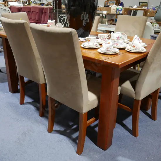 D/table and 6 chairs