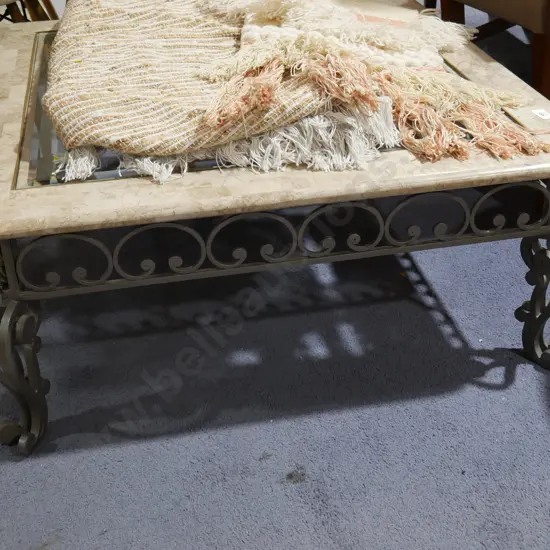 Glass. Top coffee table