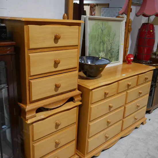 3 pce rimu bedroom suite