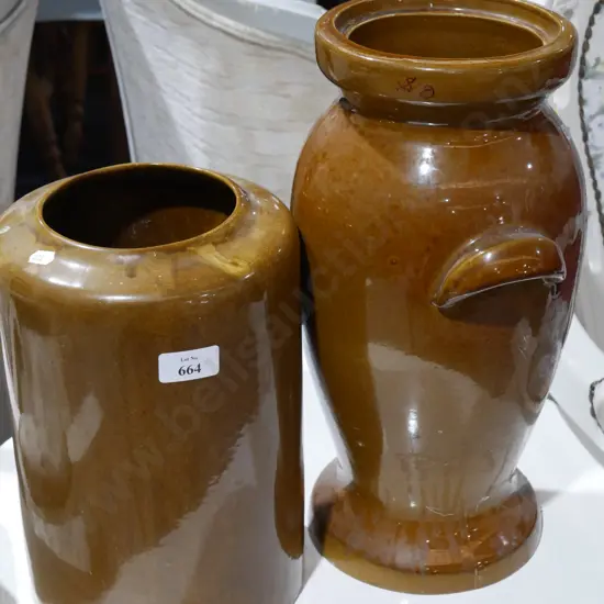 Pottery vases