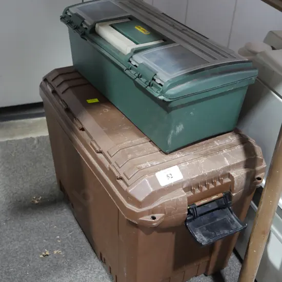 2 tool boxes