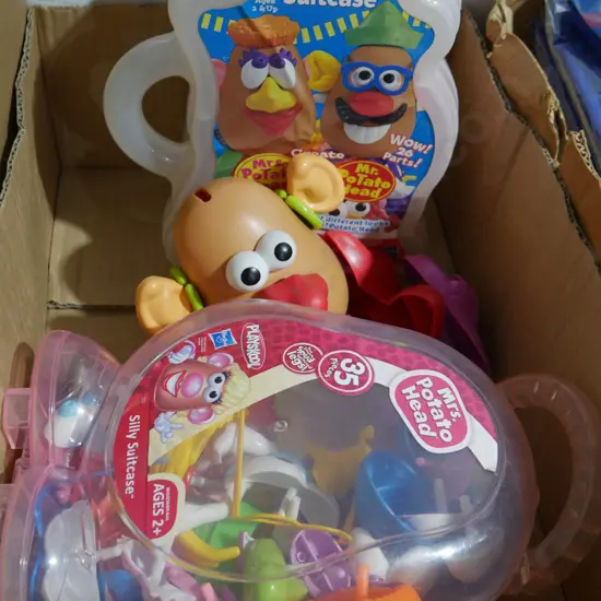 Mr and Mrs potato head toys